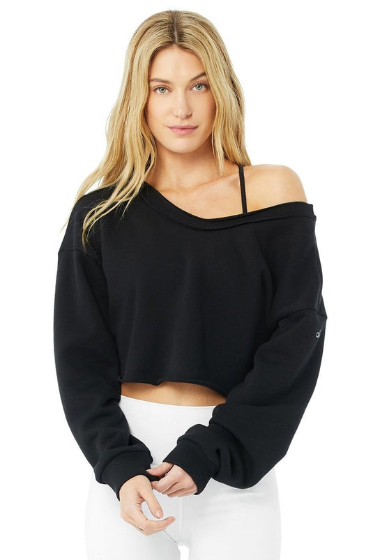 PRIMA OFF-THE-SHOULDER PULLOVER